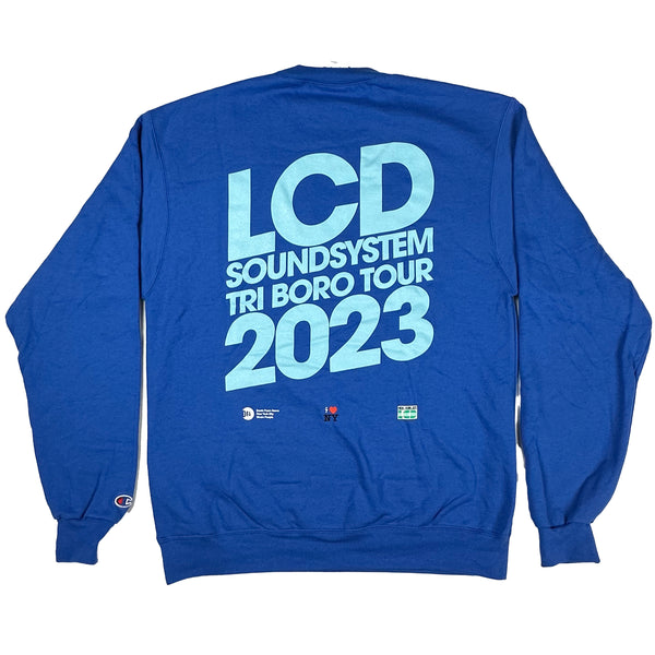 LCD Soundsystem - 2023 Tri Boro Tour Disco Dude Crewneck