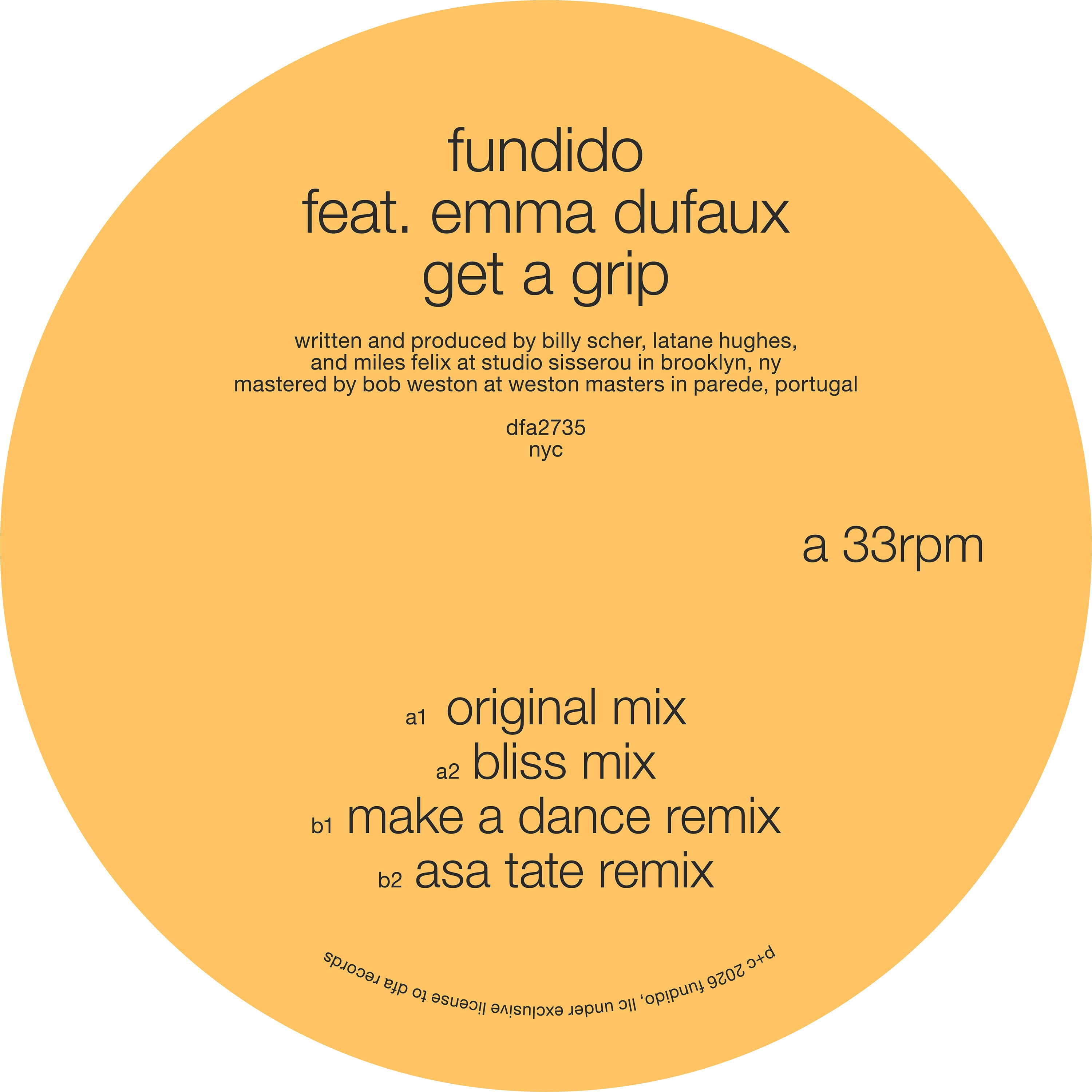 Fundido - Get A Grip (feat. Emma Dufaux) 12
