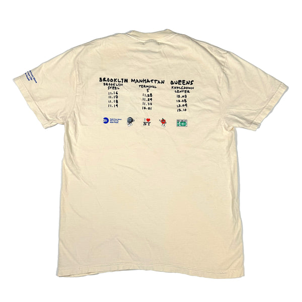 LCD Soundsystem - 2023 Tri Boro Tour T-Shirt (Ivory) – DFA Records