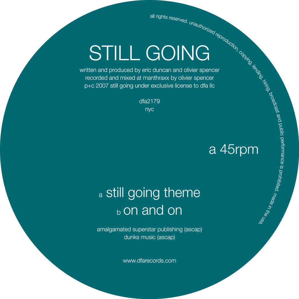 Still Going - Still Going Theme 12"