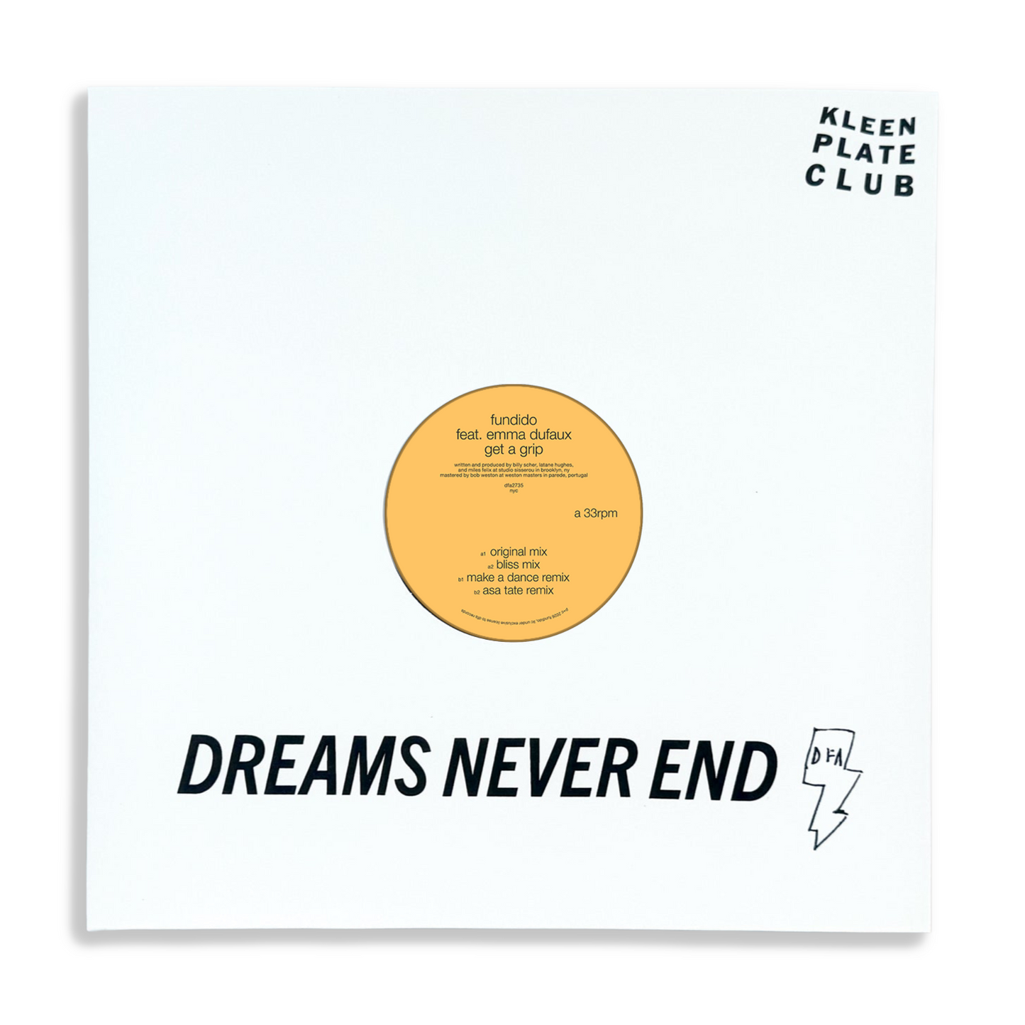 Fundido feat. Emma Dufaux - Get A Grip 12"