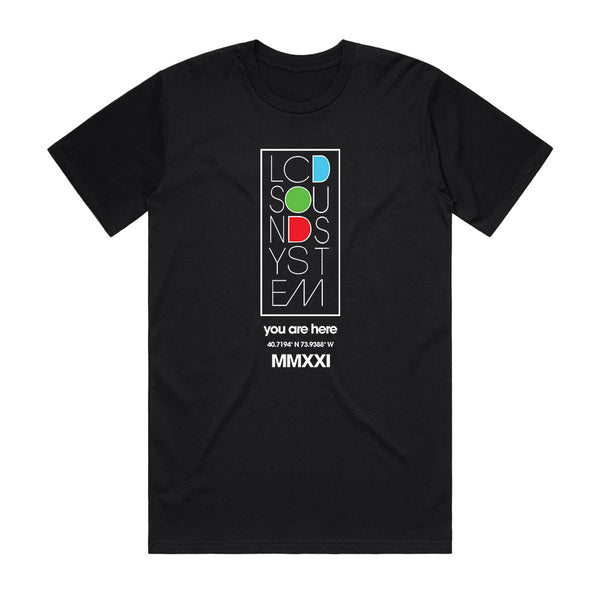 LCD Soundsystem - "You Are Here" Brooklyn Steel Short Sleeve Shirt