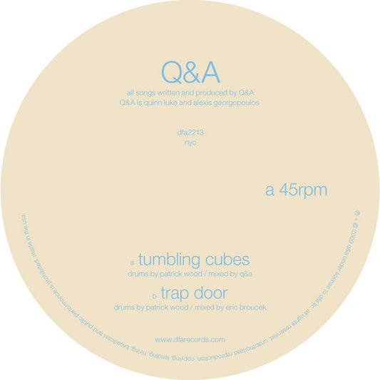 Q&A - Tumbling Cubes 12"