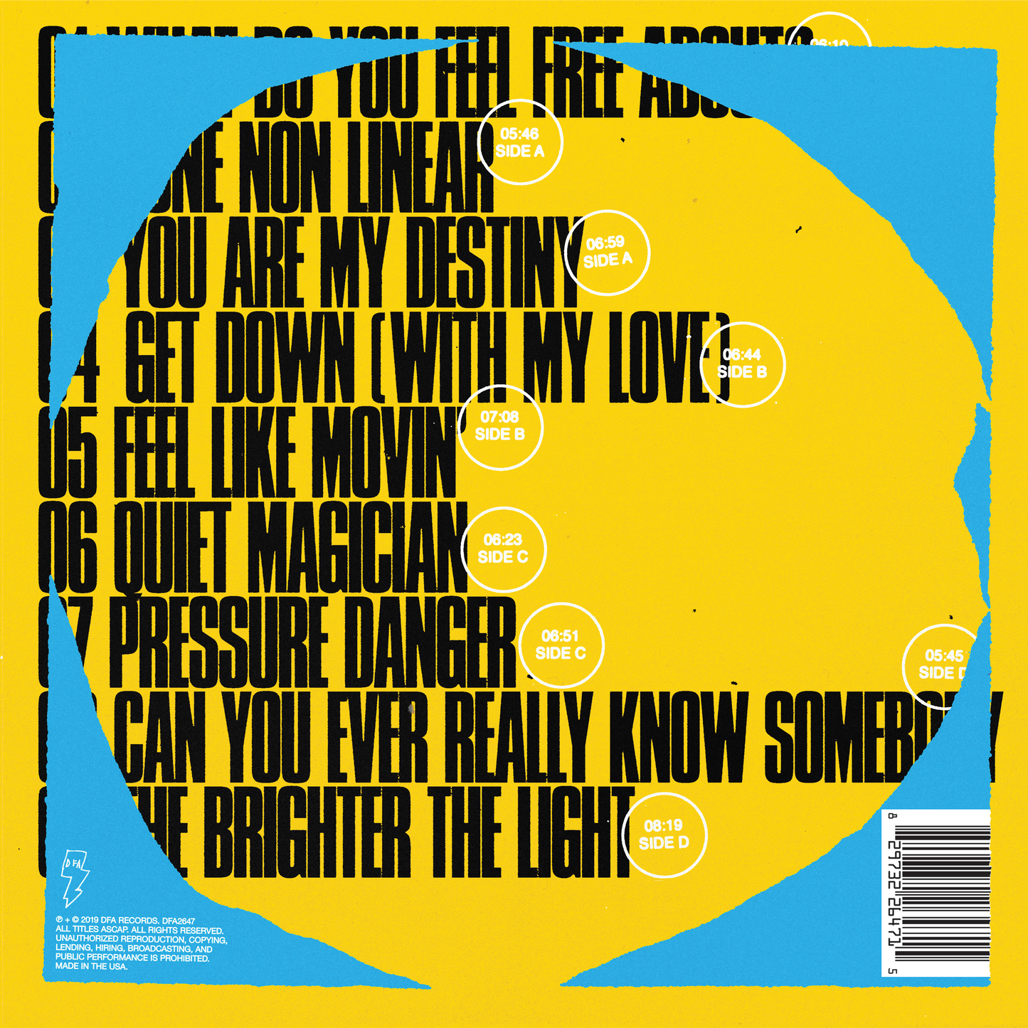 The Juan Maclean - The Brighter The Light