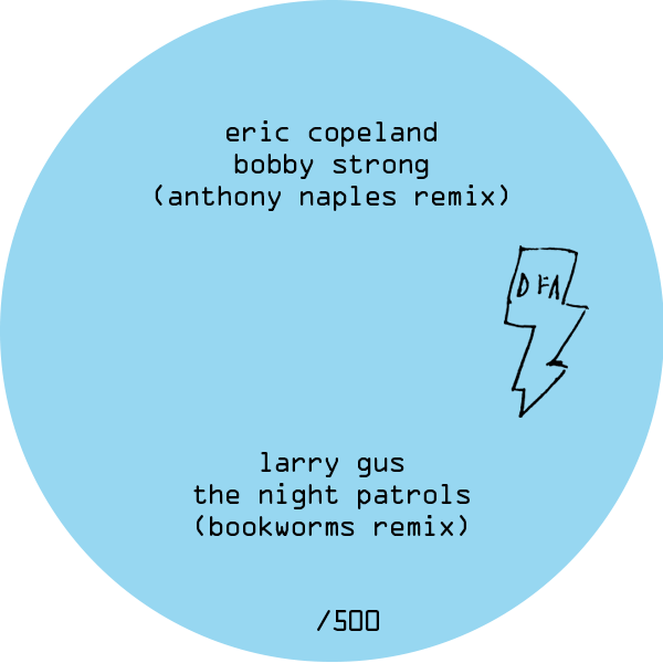 Eric Copeland (Anthony Naples Remix) + Larry Gus (Boookworms Remix) Split 12"