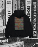DFA X Carhartt WIP Present RELEVANT PARTIES: Hooded Sweatshirt (Small Only)