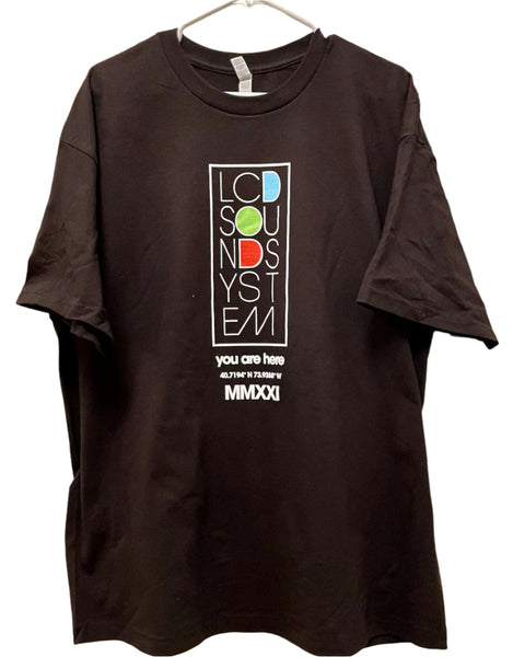 LCD Soundsystem - "You Are Here" Brooklyn Steel Short Sleeve Shirt