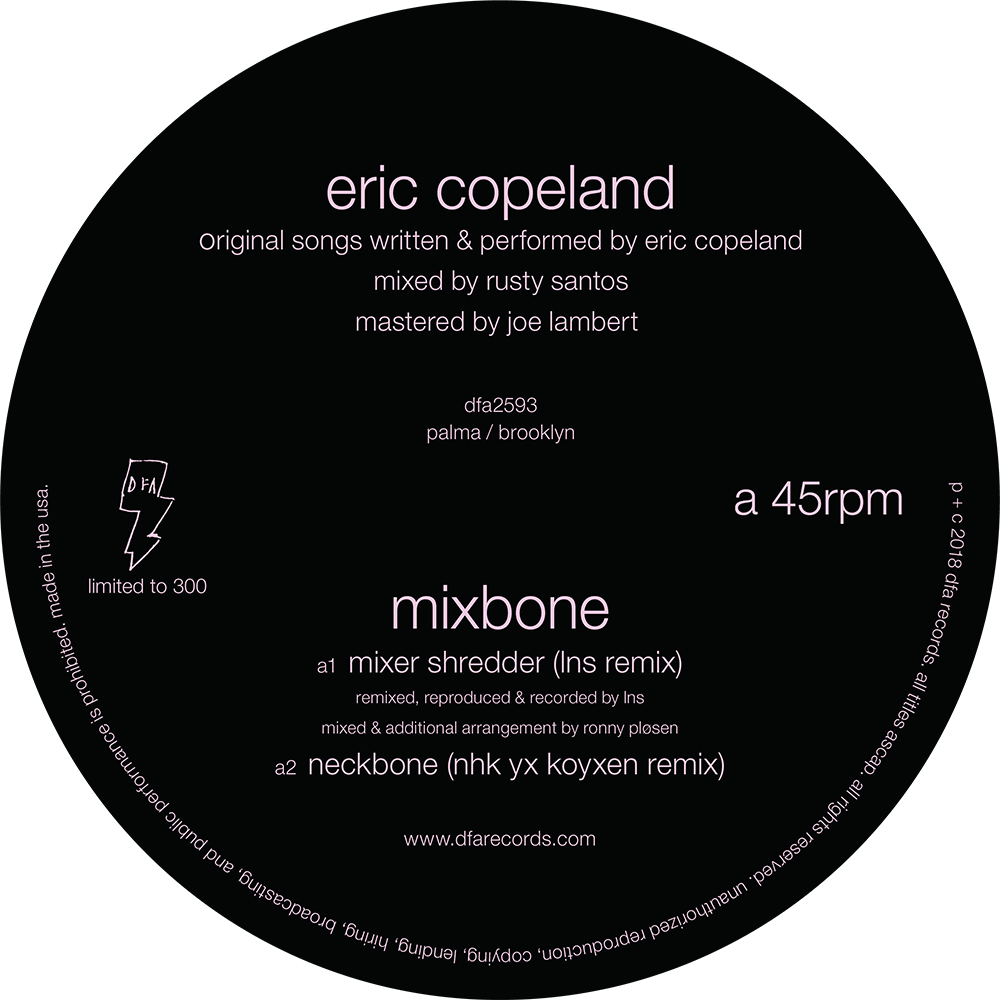 Eric Copeland - Mixbone