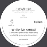 Marcus Marr - Familiar Five: Remixed 12"