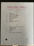 Shocking Pinks - Shocking Pinks (White Label LP)