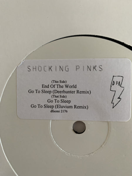 Shocking Pinks - End Of The World 7 PINK VINYL – DFA Records