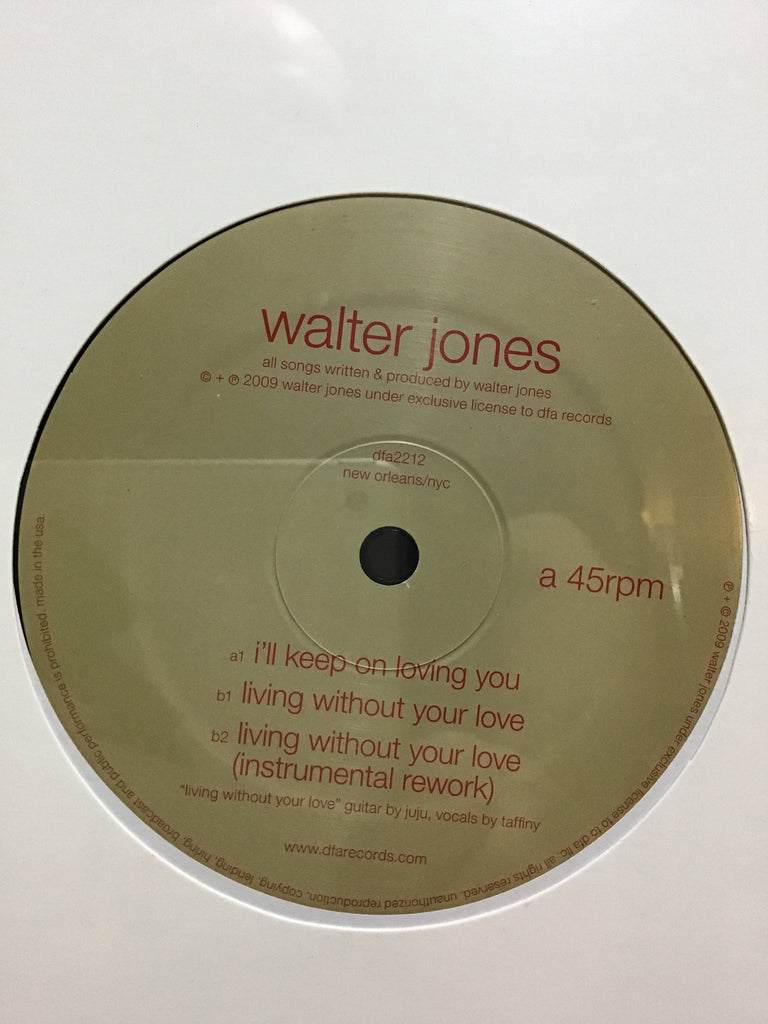 Walter Jones - I'll Keep On Loving You 12"